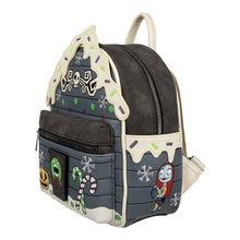 Load image into Gallery viewer, Nightmare Before Christmas Gingerbreak House Mini Backpack