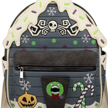 Load image into Gallery viewer, Nightmare Before Christmas Gingerbreak House Mini Backpack