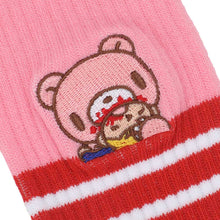 Load image into Gallery viewer, Gloomy Bear Peekaboo Embroidered Crew Socks
