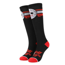 Load image into Gallery viewer, Friday the 13th Jason Knee High Socks