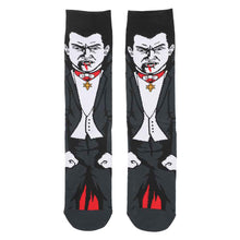 Load image into Gallery viewer, Dracula Character Socks
