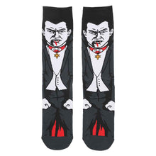 Load image into Gallery viewer, Dracula Character Socks