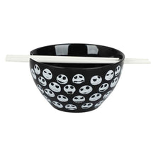 Load image into Gallery viewer, Nightmare Before Christmas Jack Faces Ramen Bowl