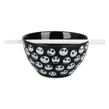 Load image into Gallery viewer, Nightmare Before Christmas Jack Faces Ramen Bowl