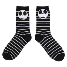 Load image into Gallery viewer, Nightmare Before Christmas 3D Plush Striped Crew Socks