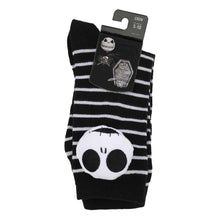 Load image into Gallery viewer, Nightmare Before Christmas 3D Plush Striped Crew Socks