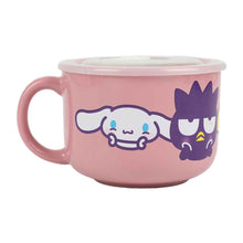 Load image into Gallery viewer, Hello Kitty and Friends Ceramic Soup Mug with Vented Lid