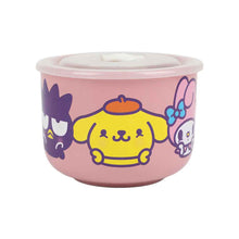 Load image into Gallery viewer, Hello Kitty and Friends Ceramic Soup Mug with Vented Lid