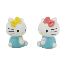 Load image into Gallery viewer, Hello Kitty and Mimmy Sculpted Salt and Pepper Shaker Set