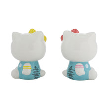 Load image into Gallery viewer, Hello Kitty and Mimmy Sculpted Salt and Pepper Shaker Set