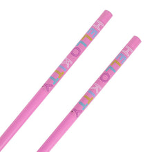 Load image into Gallery viewer, Hello Kitty Sakura Sushi Plates with Chopsticks Set
