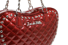Load image into Gallery viewer, Red Rum Sparkle Tainted Love Tote Purse (Medium)