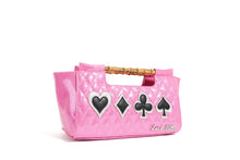 Load image into Gallery viewer, Winkle Pink Sparkle Paradise Card Clutch