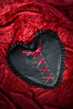 Load image into Gallery viewer, Corset Heart Stash Bag