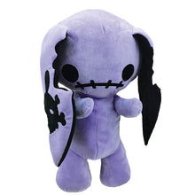 Load image into Gallery viewer, Purple Naughty Bunny Stuffed Mini Backpack
