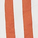 Burnt Orange & White Stripe Snap Front Pinafore