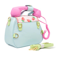 Load image into Gallery viewer, Strawberry Fields Ring Ring Phone Convertible Handbag Purse