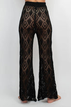 Load image into Gallery viewer, Diamond Knit Beach Bellbottom Pants