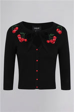 Load image into Gallery viewer, Charlene Cherries Cardigan