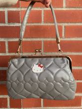 Load image into Gallery viewer, Hello Kitty Quilted Kisslock 2-Way Shoulder Purse