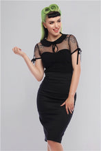 Load image into Gallery viewer, Black Fiona Pencil Skirt