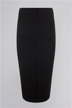 Load image into Gallery viewer, Black Fiona Pencil Skirt