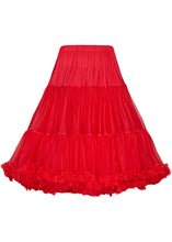 Load image into Gallery viewer, Red Fluffy Petticoat