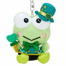 Load image into Gallery viewer, Keroppi Love You More Plush Mascot Keychain