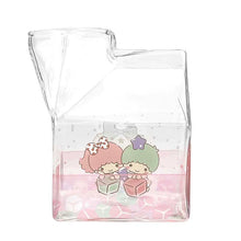 Load image into Gallery viewer, Little Twin Stars Kawaii Glass Milk Carton Cup