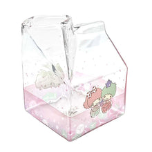 Load image into Gallery viewer, Little Twin Stars Kawaii Glass Milk Carton Cup