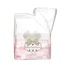 Load image into Gallery viewer, Little Twin Stars Kawaii Glass Milk Carton Cup