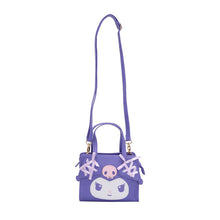 Load image into Gallery viewer, Kuromi 2-Way Mini Purple Handbag Purse