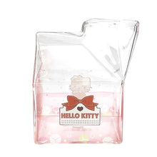 Load image into Gallery viewer, Hello Kitty Kawaii Glass Milk Carton Cup