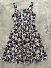 Load image into Gallery viewer, Floral Ghost Fit and Flare Dress