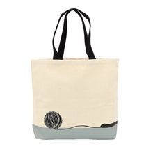 Load image into Gallery viewer, Stretching Cat Canvas Tote Bag