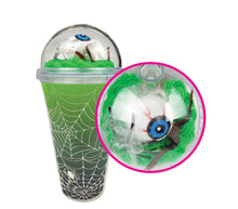 Load image into Gallery viewer, Spider Web Glow In The Dark Halloween Dessert Tumbler