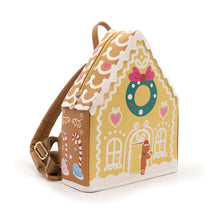 Load image into Gallery viewer, Gingerbread House Glow In The Dark Mini Backpack