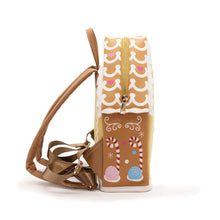 Load image into Gallery viewer, Gingerbread House Glow In The Dark Mini Backpack