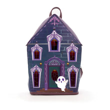 Load image into Gallery viewer, Haunted House Glow In The Dark Backpack