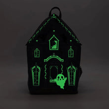 Load image into Gallery viewer, Haunted House Glow In The Dark Backpack