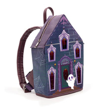 Load image into Gallery viewer, Haunted House Glow In The Dark Backpack