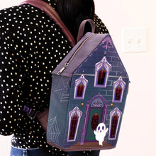 Load image into Gallery viewer, Haunted House Glow In The Dark Backpack
