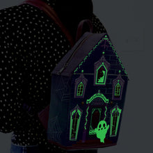 Load image into Gallery viewer, Haunted House Glow In The Dark Backpack
