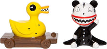 Load image into Gallery viewer, Scary Teddy and Killer Duck Nightmare Before Christmas Salt and Pepper Shakers