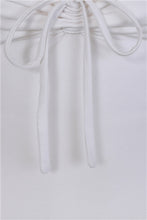 Load image into Gallery viewer, Sasha White Elevated Tee Top