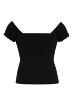 Load image into Gallery viewer, Sasha Black Elevated Tee Top