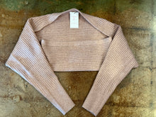 Load image into Gallery viewer, Blush Rib Knit Shrug Bolero
