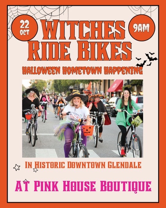 October 22, 2023 Witches Bike Ride- Historic Downtown Glendale, Arizona