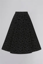Load image into Gallery viewer, Matilde Halloween Velvet Burnout Swing Skirt
