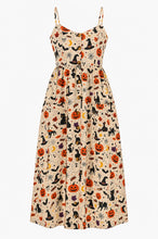 Load image into Gallery viewer, NEW Halloween Cami Maxi Dress